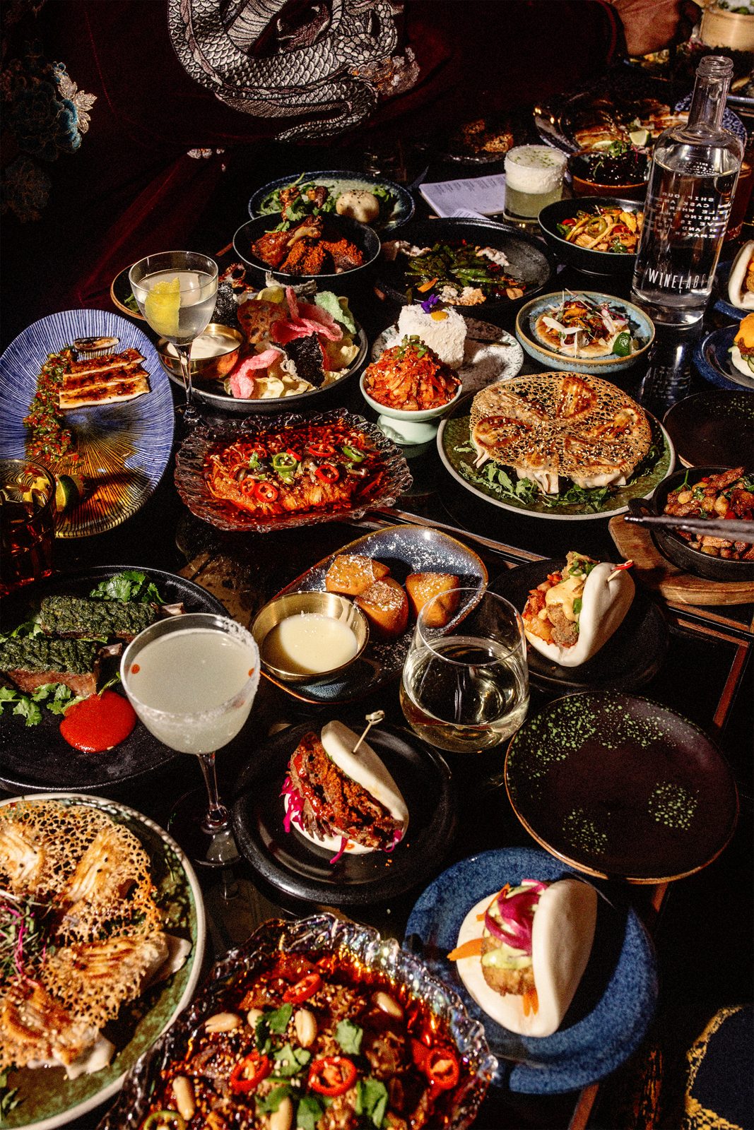 A BIGFAN feast spread across the table